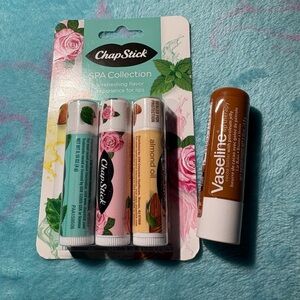 ChapStick Spa Collection Lip Balm Set - Mint, Pink, Almond, and Brown